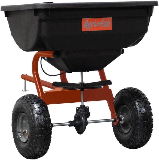 Agri-Fab 45-0530-131 85 lb. Tow Broadcast Spreader for Lawn and Garden
