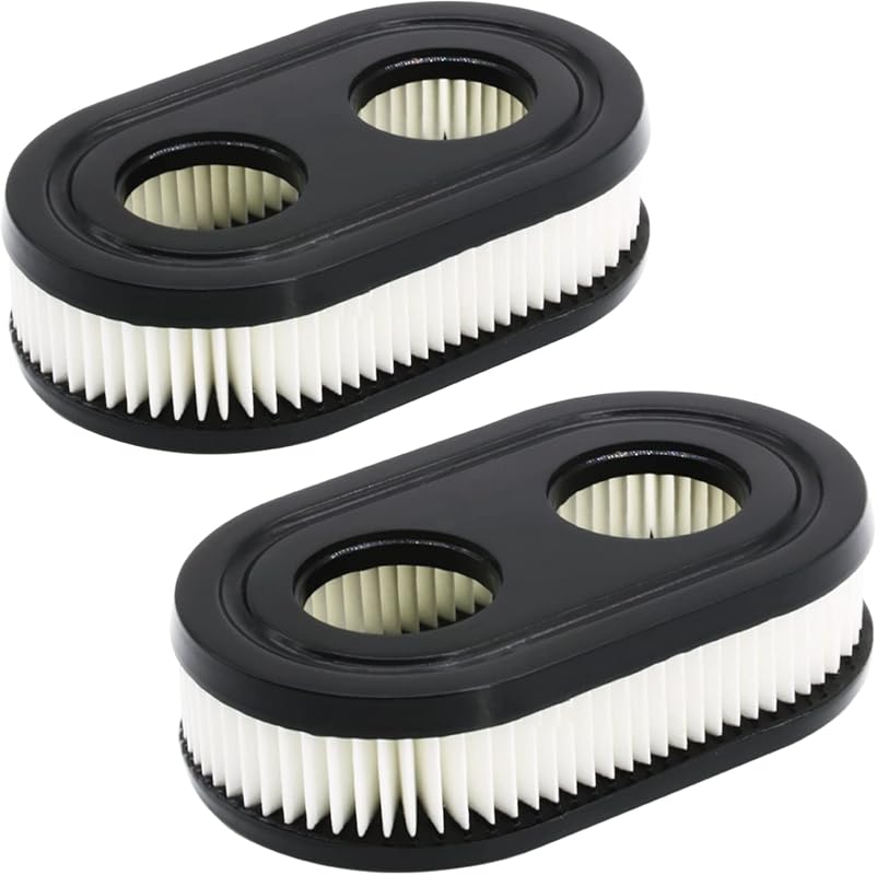 2 Pack 593260 Lawn Mower Air Filter - Replaces 798452 334404, Fits Tor