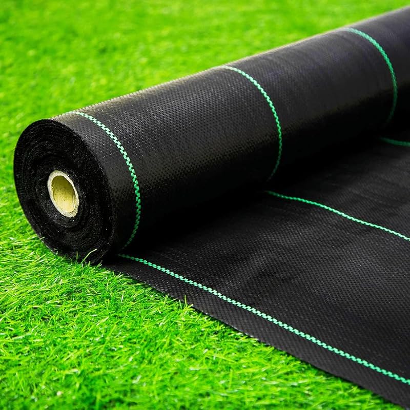 6ft x 100ft Heavy Duty 3.2OZ Garden Weed Barrier Landscape Fabric - Wo