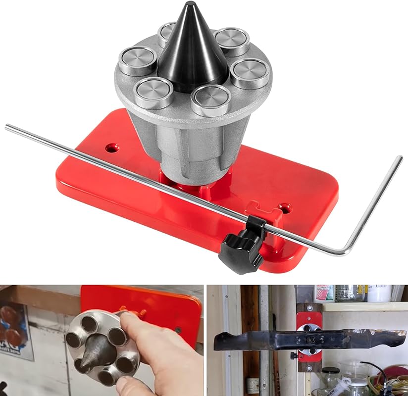 42-047 Magnetic Wall Mount Blade Balancer - Fits Stihl Troy Husqvarna 