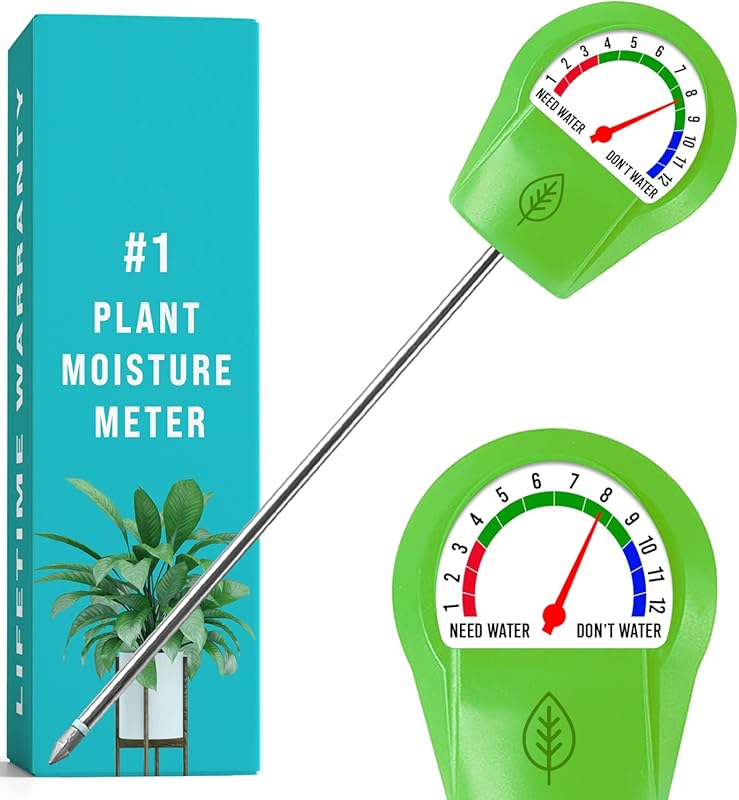 GROWIT Plant Moisture Meter: Accurately Indicates Watering Time for Yo