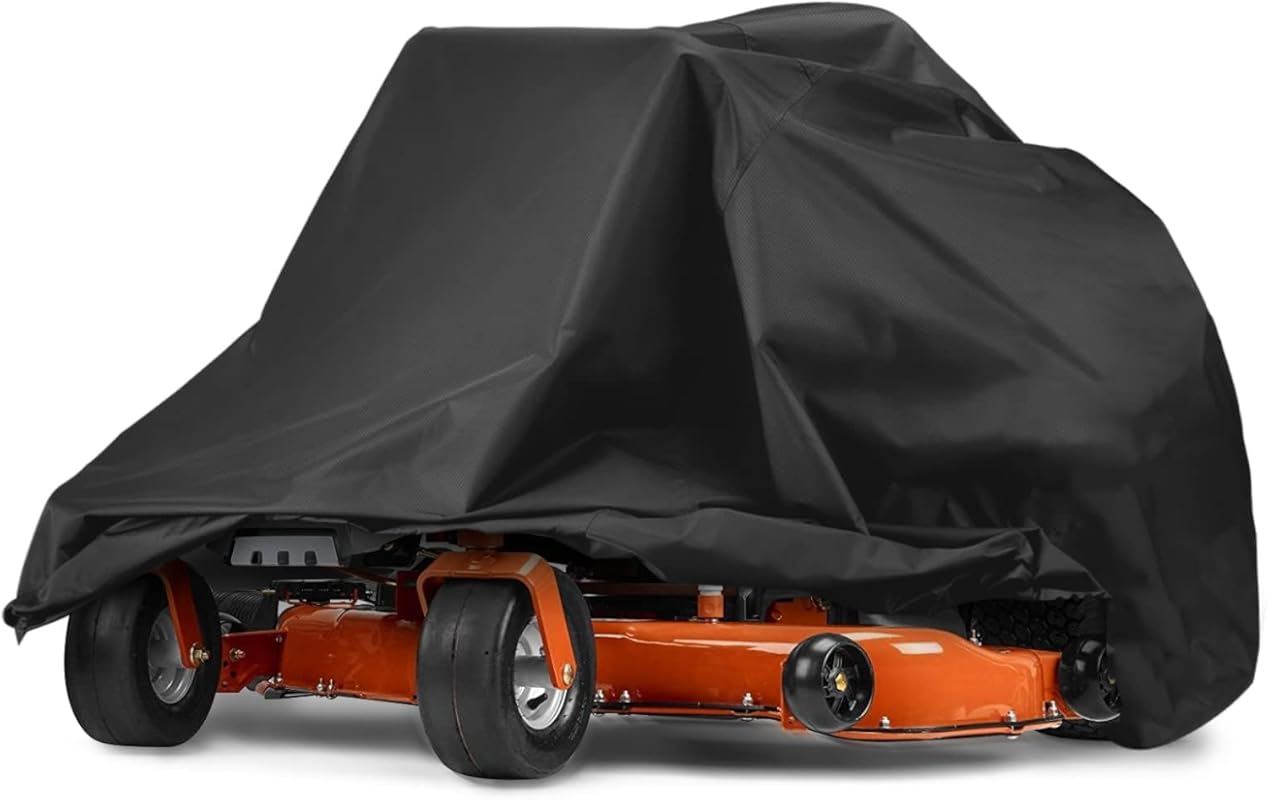 Zero Turn Mower Cover with 210D Universal Fit: Waterproof, UV, Dust an