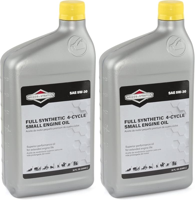 Briggs & Stratton SAE 5W-30 Motor Oil - High-Quality Lubricant for Sma