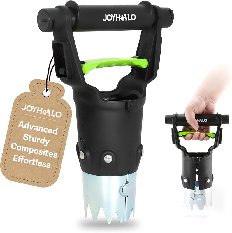 JOYHALO 5 Inch Depth Bulb Planter with Automatic Soil Release for Tuli