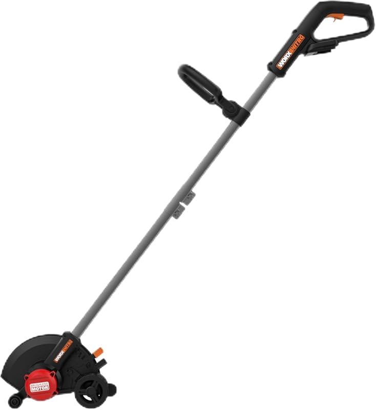 WORX Nitro Cordless Lawn Edger with 7-inch Blade, 20V Brushless Motor,