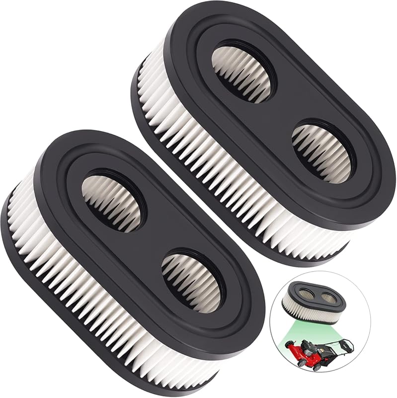 2 Pack 593260 Lawn Mower Air Filter - Replaces 798452 334404, Fits Tor