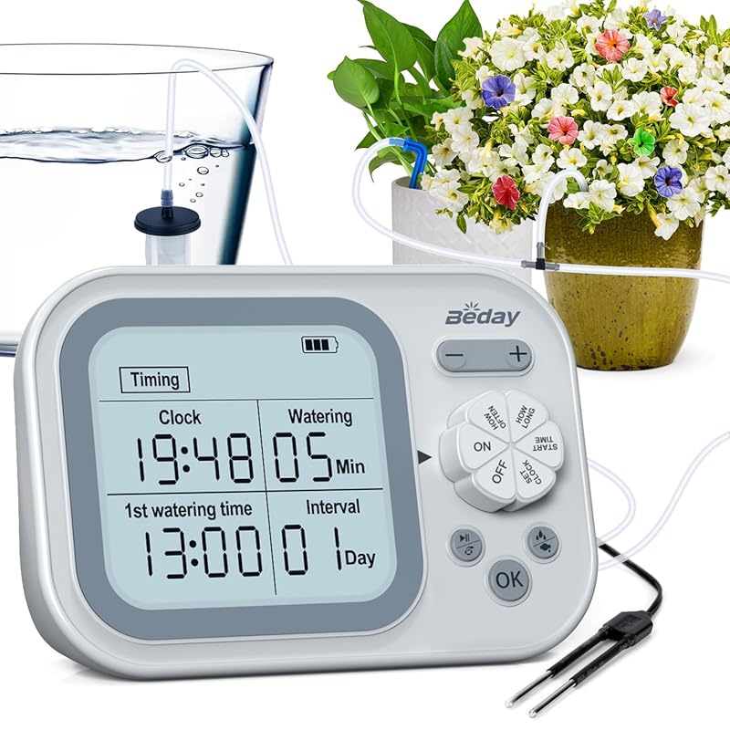 Automatic Plant Waterer for Indoor Plants: Self-Watering System for 15