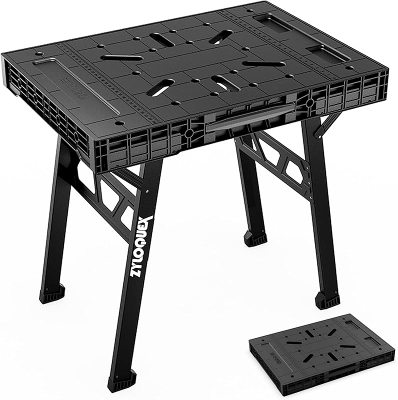 Foldable Work Bench, Easy Step Portable, 34