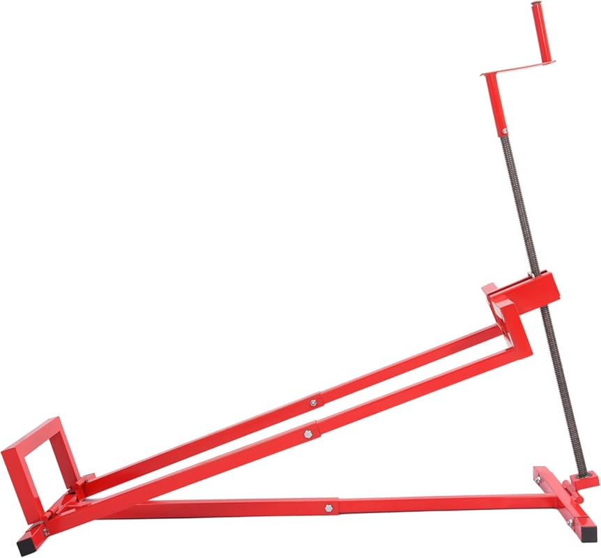KUAFU GO-3711 Telescopic Lawn Mower Lift Jack with Manual Handle and P