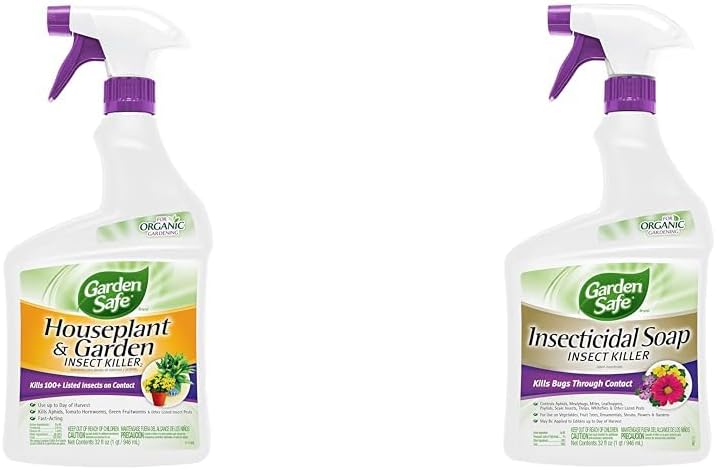 Garden Safe Houseplant Insect Killer and Insecticidal Soap Ready-to-Us