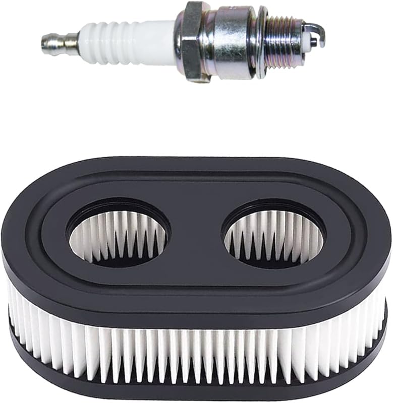 593260 Air Filter Pre Filter Spark Plug for Briggs Stratton Toro Troy 