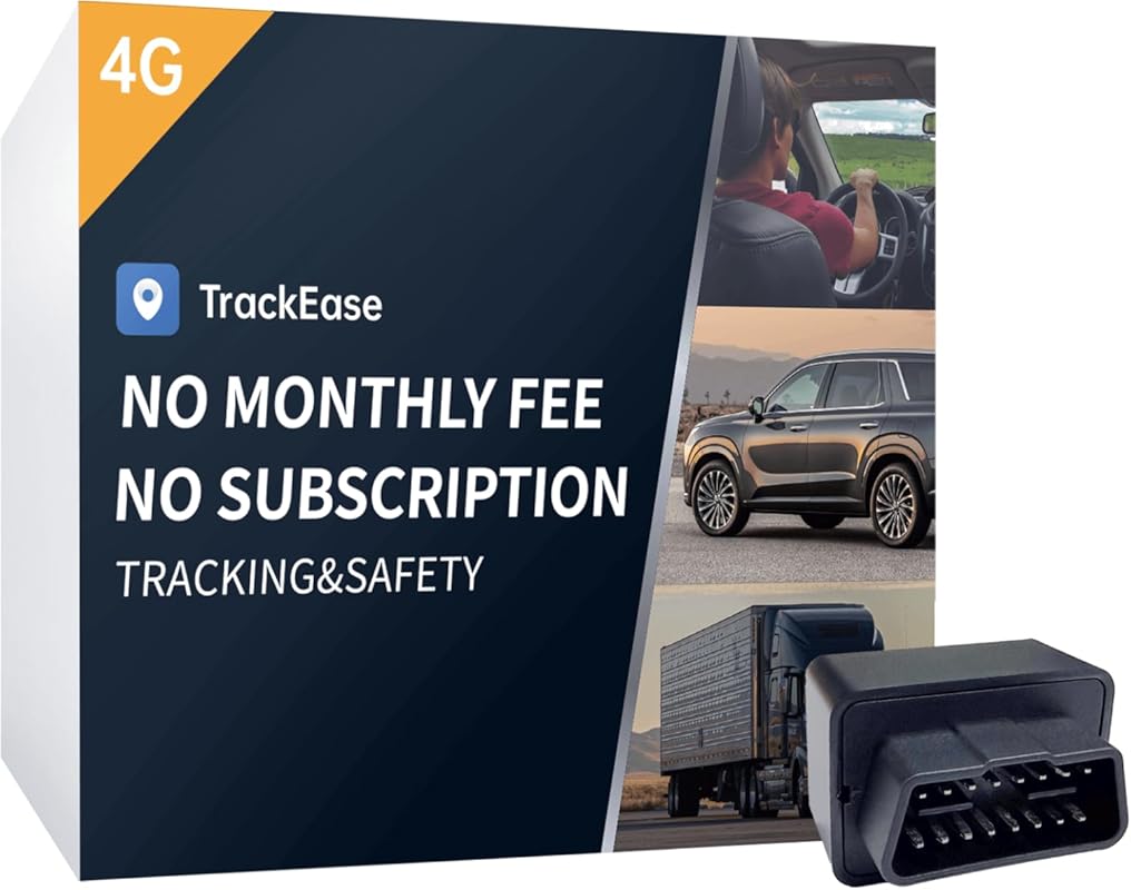 No Monthly Fee GPS Tracker: Real-Time 4G Vehicle Tracking with Trip Hi