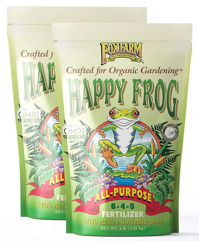 FoxFarm Happy Frog Organic Fertilizer Microbes & Fungi - Slow Release