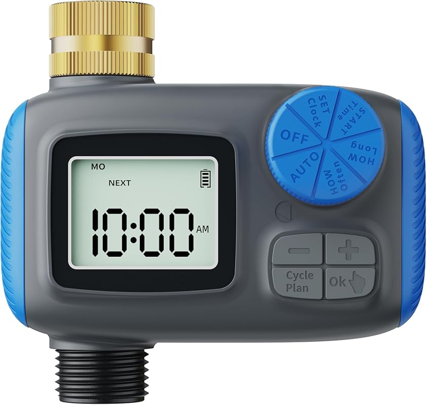 Sprinkler Timer Programmable Hose Watering Brass Swivel Digital Irriga