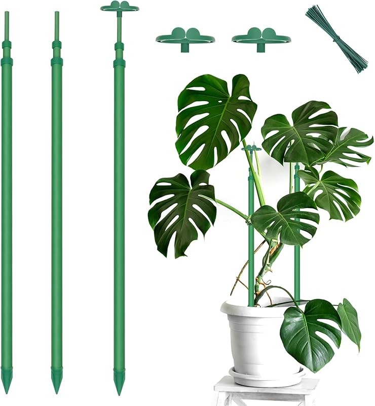 Extendable Plant Stakes Adjustable 17.9