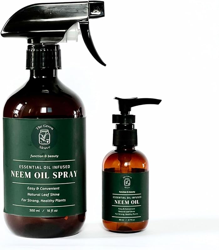 Concentrated Neem Oil for Plants Makes 480 fl oz - Includes Spray Bott