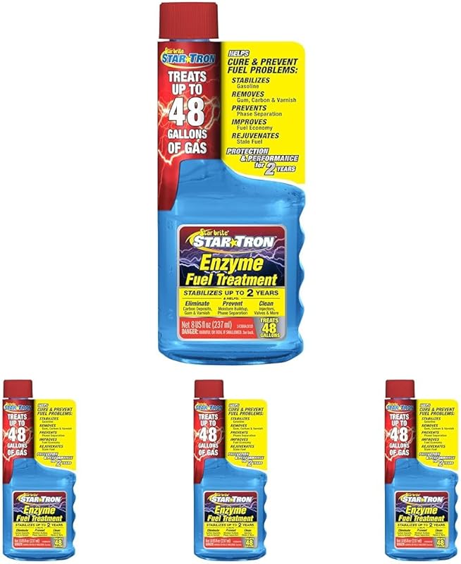 STAR BRITE Star Tron SEF Enzyme Fuel Treatment, 8 oz, 6 Gallons per Ou