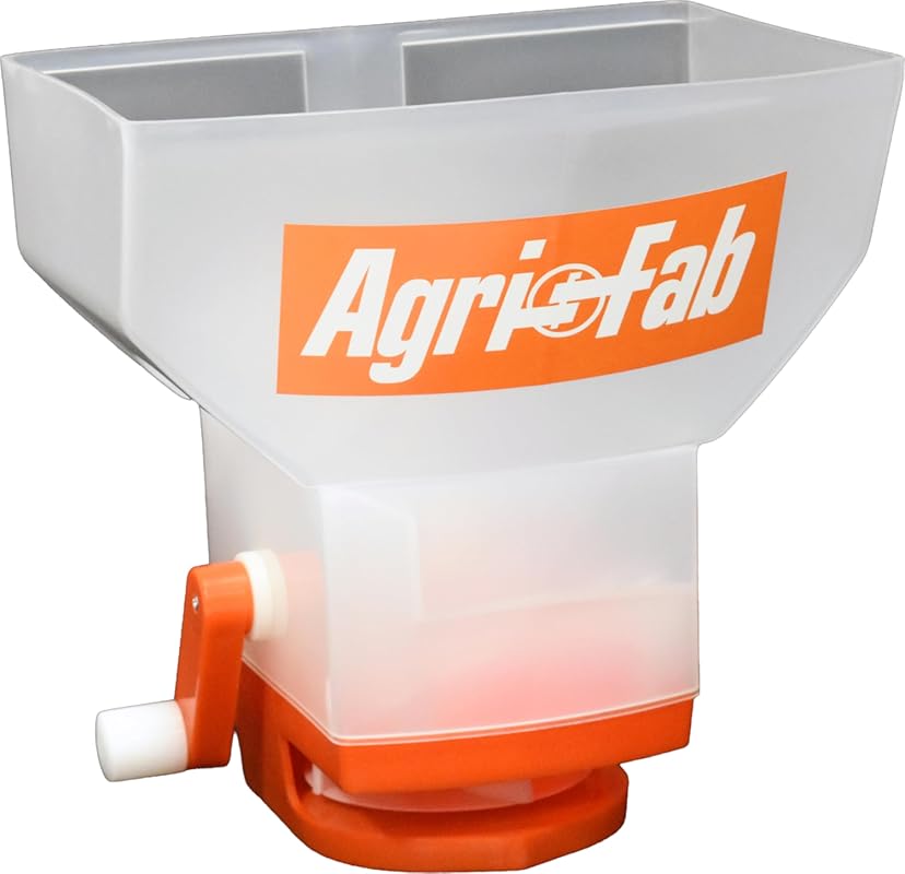 Agri-Fab Hand Held Seeder with 1 Gallon Capacity for Precise Seed Dist