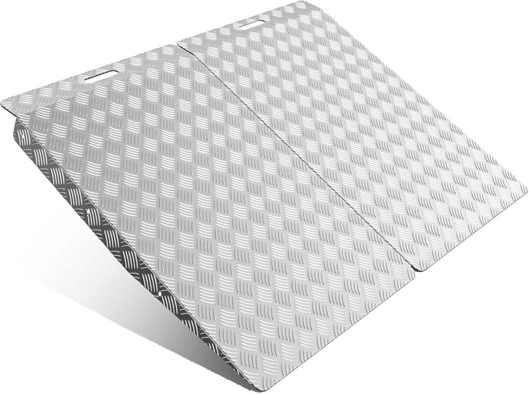 gardhom 33x48 Shed Ramp - 1500 lb Anti-Slip for Riding Mowers, Lawn Mo