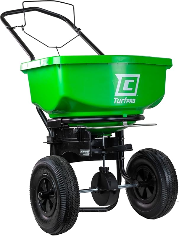 Chapin 89200A All Season TurfPro Push Broadcast Spreader, 80Lbs Capaci