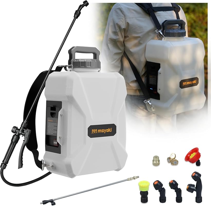 3-Gallon Lawn Garden Weed Control Sprayer, DeWalt 20V Compatible, 79 P