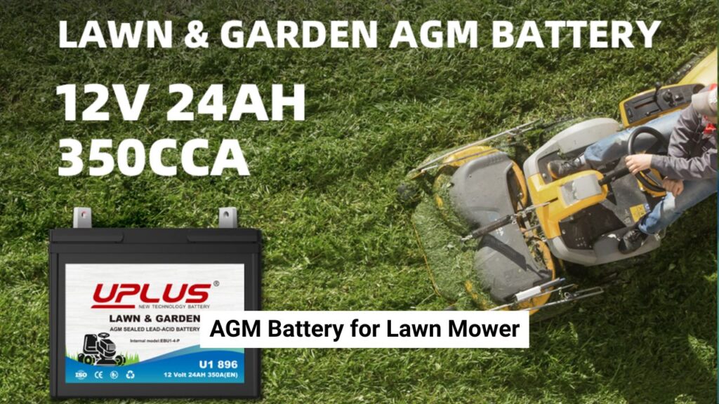 AGM Battery for Lawn Mower