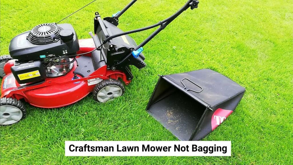 Craftsman Lawn Mower Not Bagging