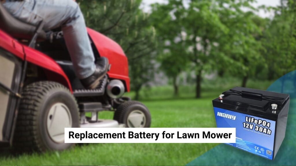 Replacement Battery for Lawn Mower