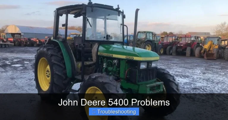 John Deere 5400 Problems