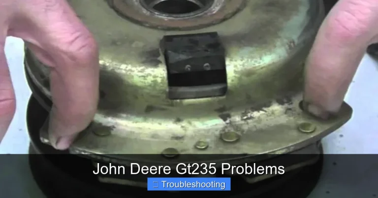 John Deere Gt235 Problems