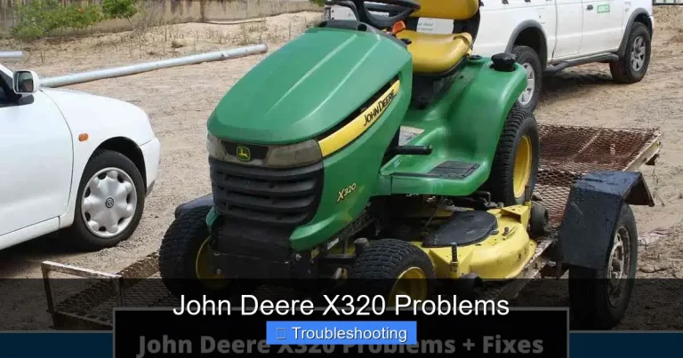 John Deere X320 Problems John Deere X320 Problems