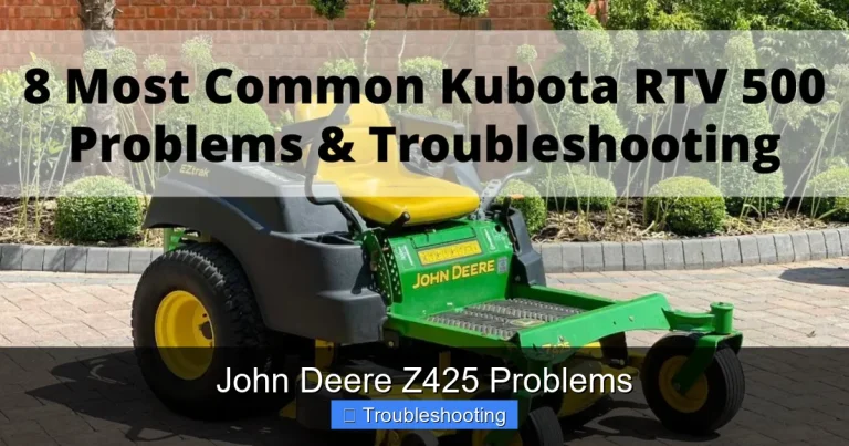 John Deere Z425 Problems John Deere Z425 Problems