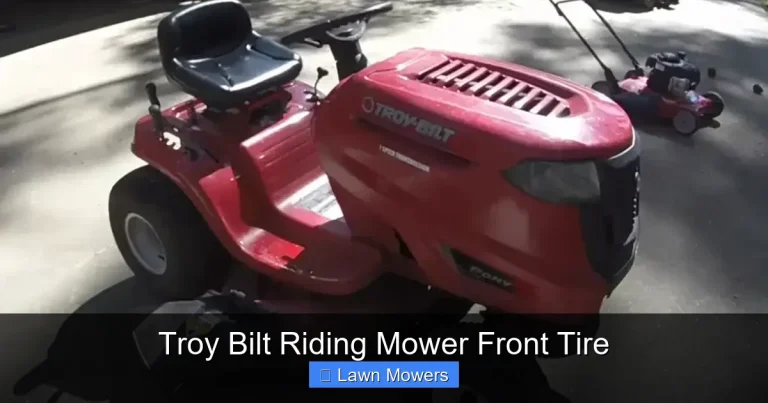 Troy Bilt Riding Mower Front Tire