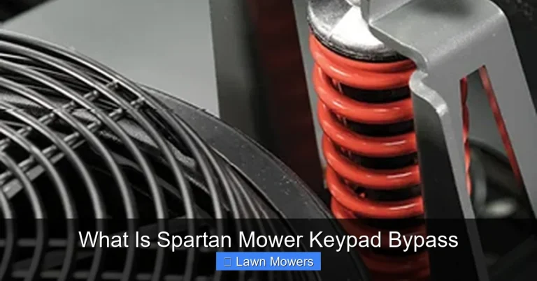 What Is Spartan Mower Keypad Bypass What Is Spartan Mower Keypad Bypass