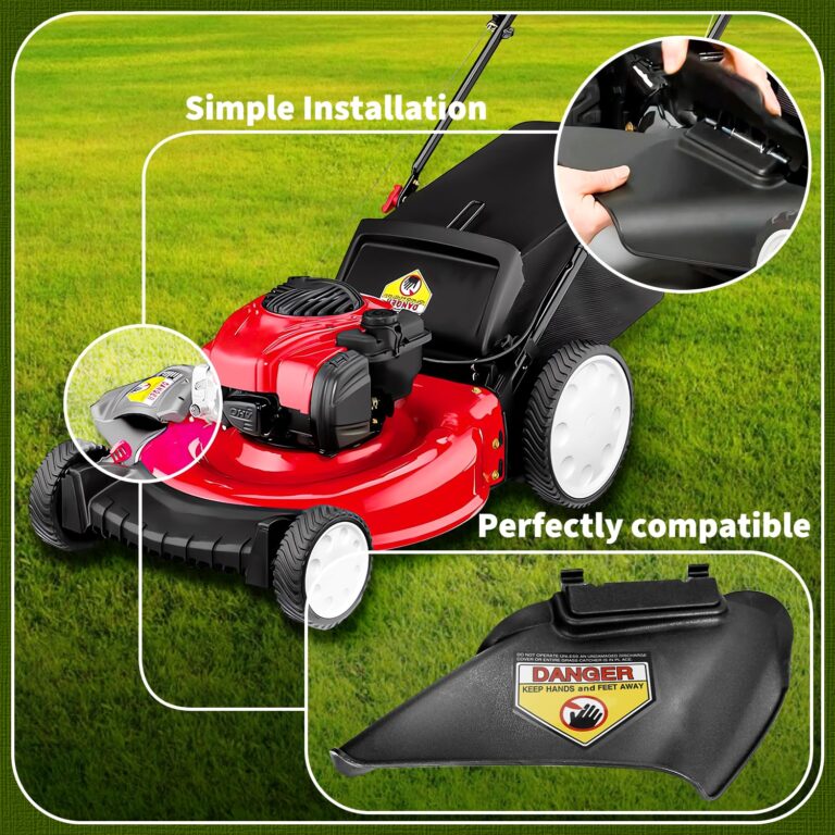How To Replace The Discharge Cover On A Lawn Mower: Diy How To Replace The Discharge Cover On A Lawn Mower