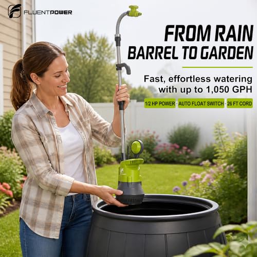 Best Water Pump For Rain Barrel: Top Picks Best Water Pump For Rain Barrel