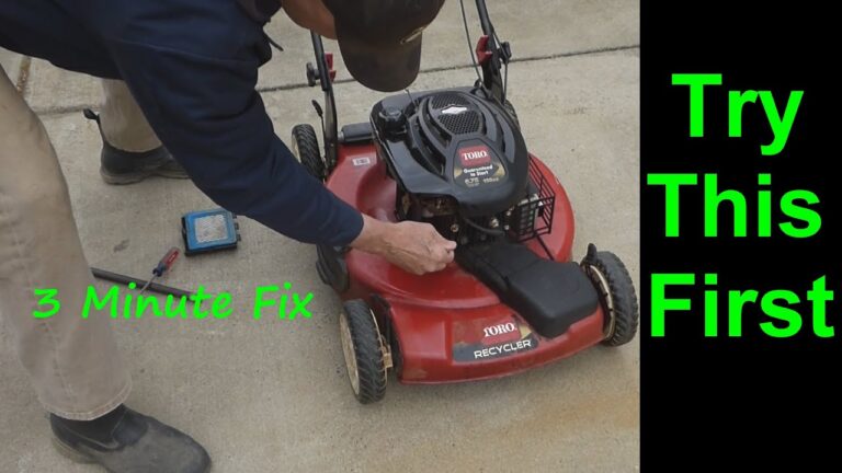 Lawn Mower Won’t Start After Winter: Easy Fixes Lawn Mower Won't Start After Winter