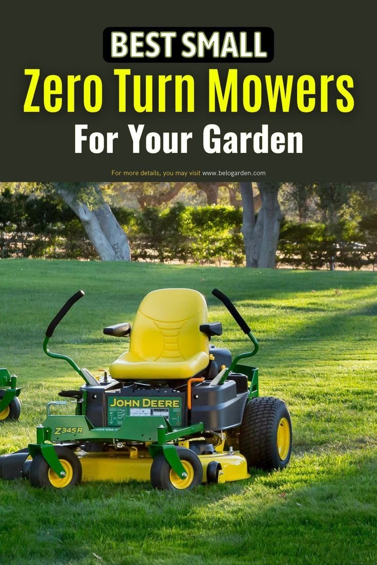 How Small Do They Make Zero Turn Mowers