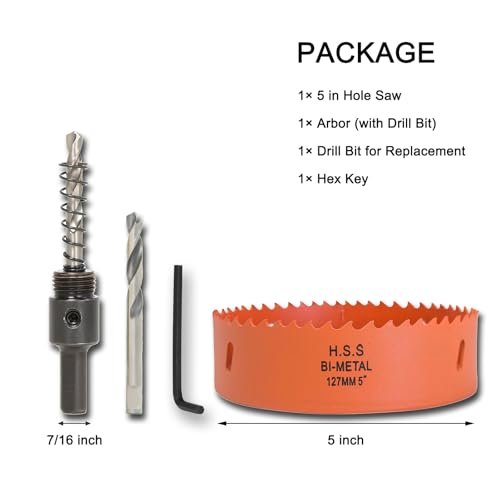 Best 5 Hole Saws For Thick Metal