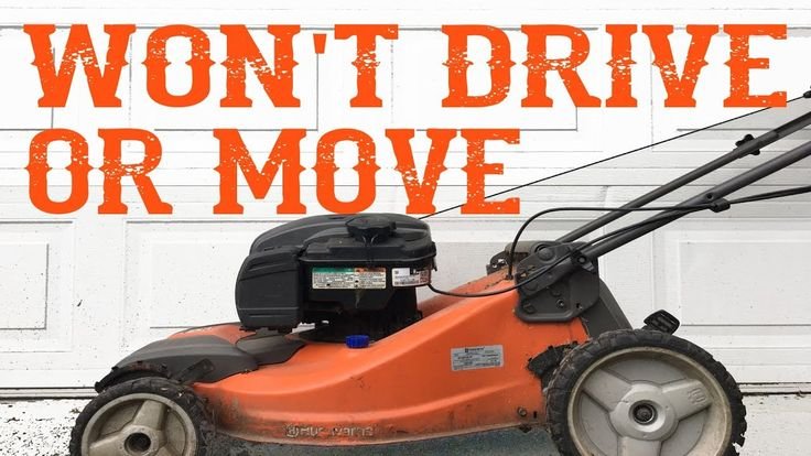 Lawn Mower Self Propelled Not Working