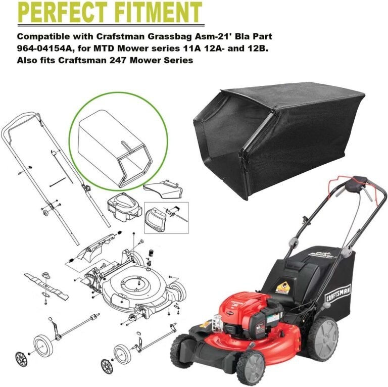 Craftsman Lawn Mower Grass Bag Replacement