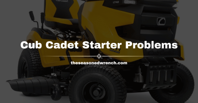 Cub Cadet Xt3 Gsx Problems