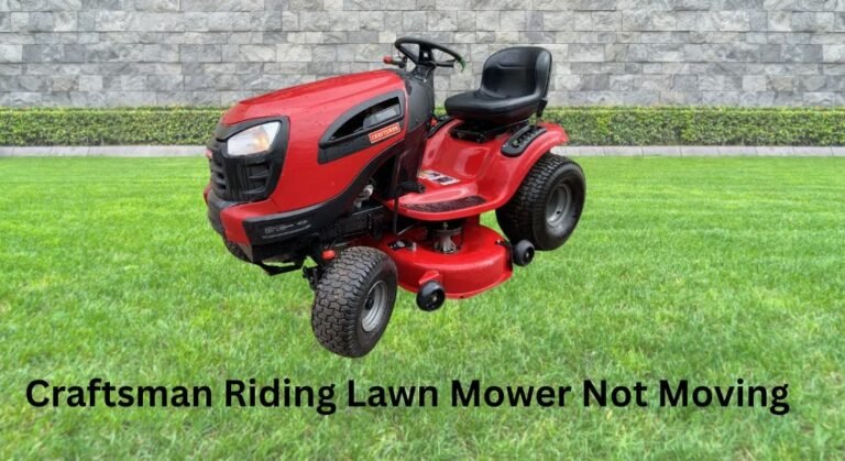 Craftsman Lawn Mower Not Turning Over