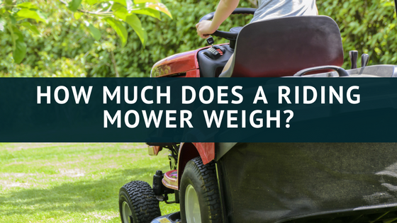 How Much Does A Lawn Mower Weigh In Kg