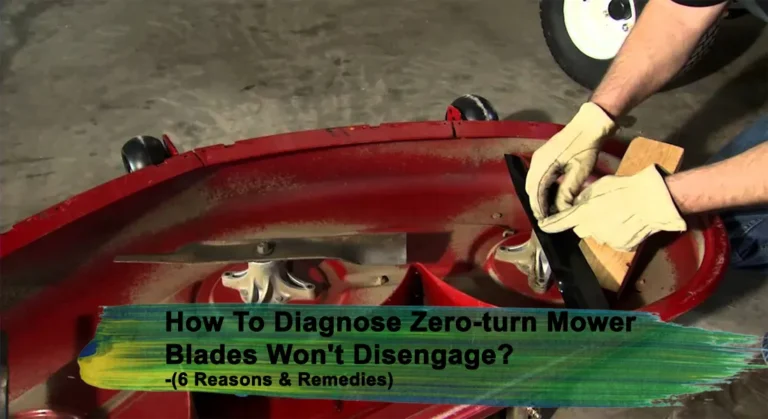 Lawn Mower Blade Won't Engage