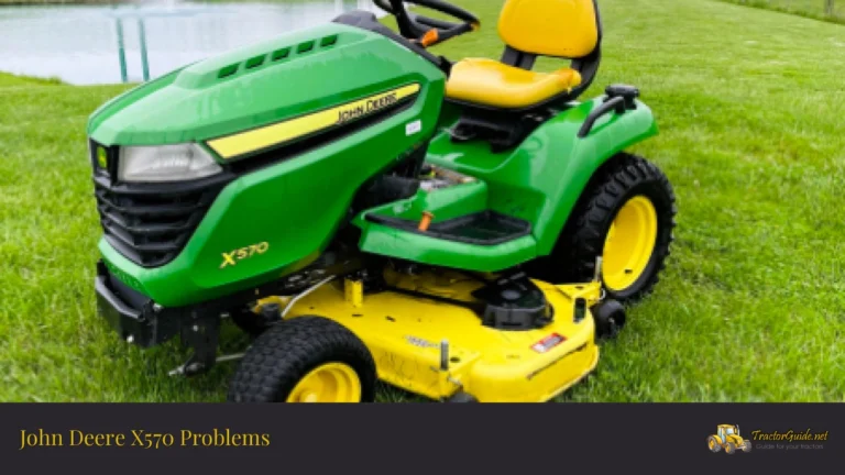 John Deere X570 Problems