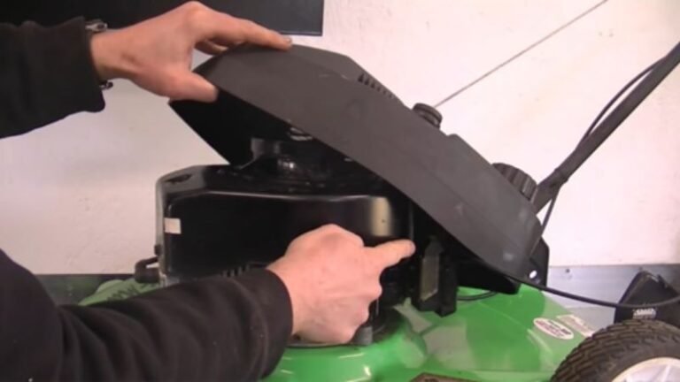 How To Remove The Lawn Mower Cover