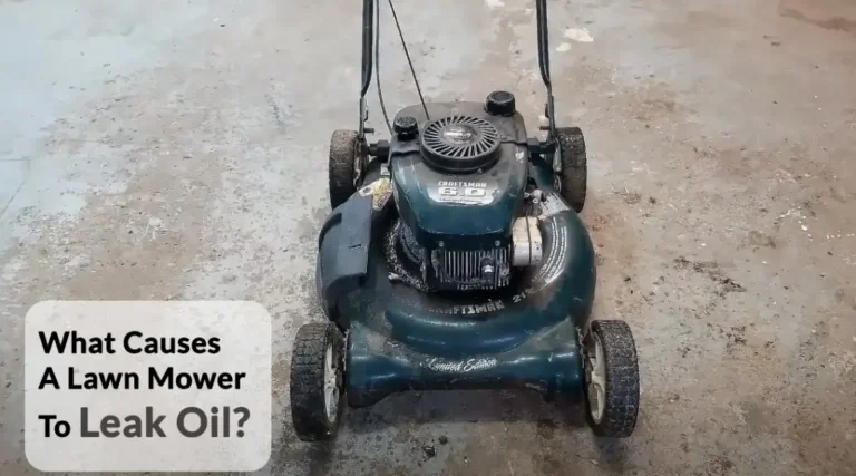 Lawn Mower Using Too Much Oil