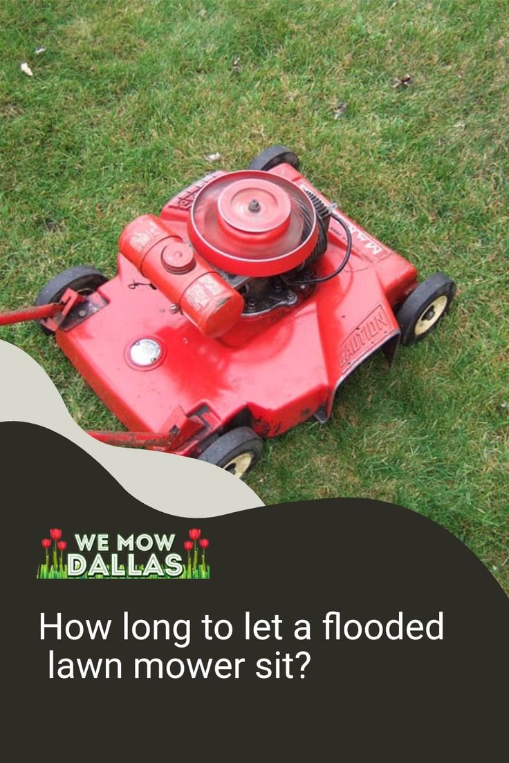 Lawn Mower Flooded With Gas