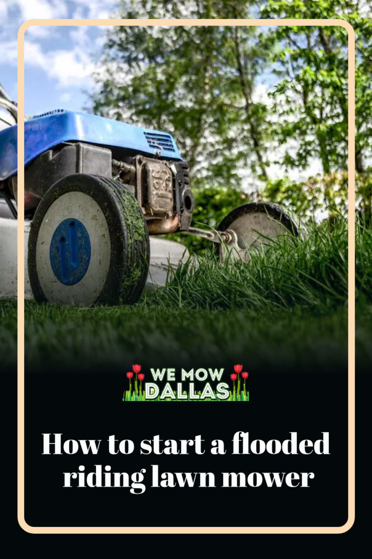 Lawn Mower Flooded With Gas Fix